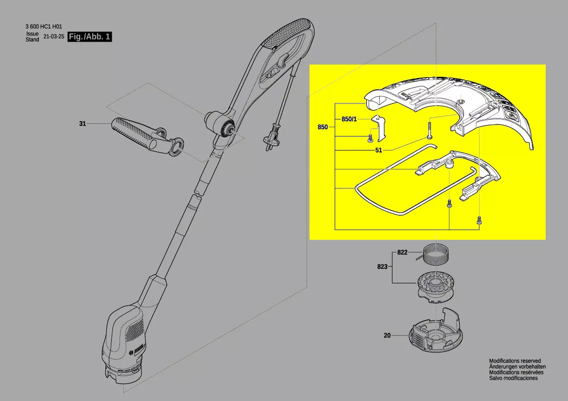 capot de protection réf. F 016 F05 602 Bosch